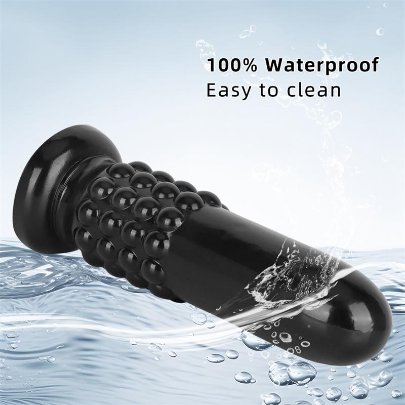 Female Anal Plugs with Beads Giant Dildo Anal Plugs Fisting Supplies Dildos Adult Products