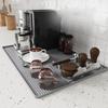 Heat Resistant Coffee Machine Silicone Mat Anti-slip Coffee Bar Mat  Dining Table
