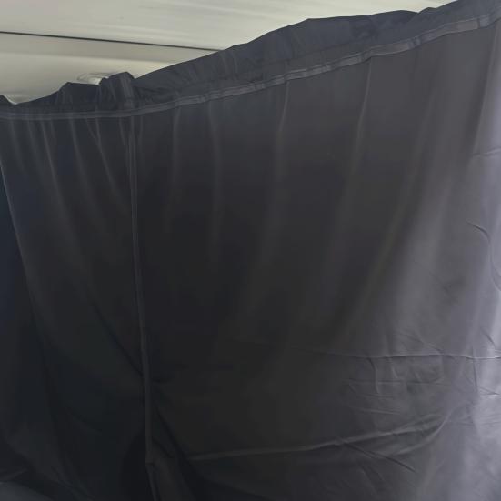 2Pcs Partition Seat Curtain Taxi Sunshade Car Removable Car Sunscreen for