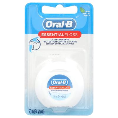 Ață dentară esențială Oral-B, Mentă, 50 m (54 yarzi)