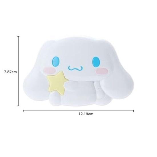Sanrio Cinnamoroll Face-Shaped Mirror Comb Set 963810 Plastic