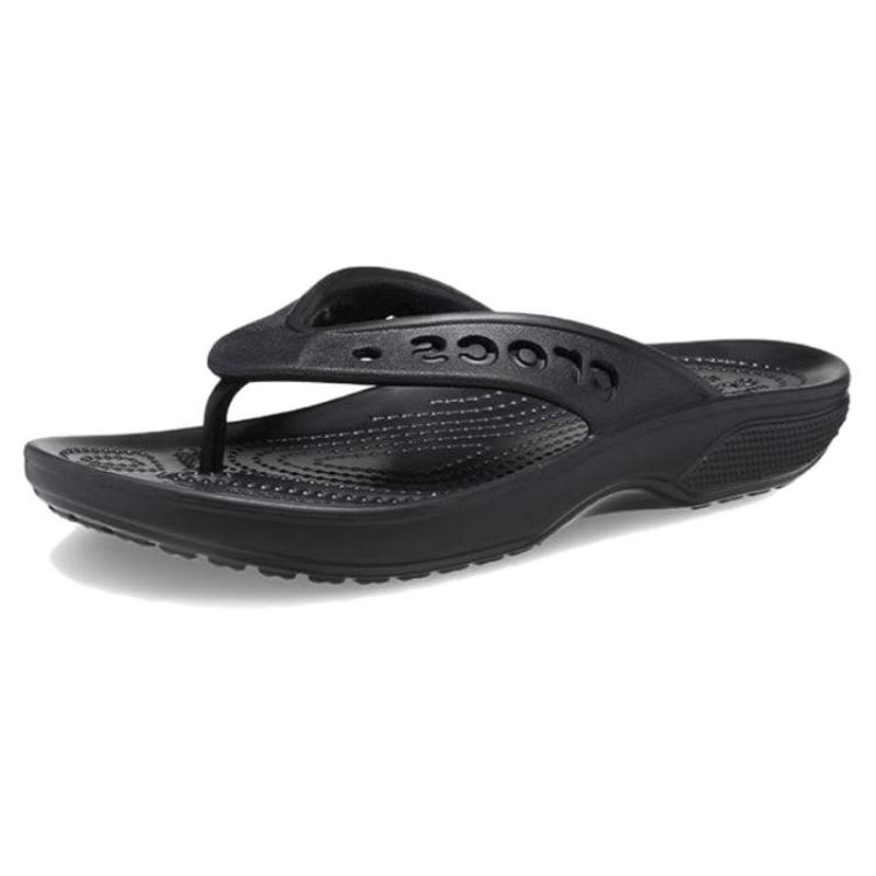 Crocs Comfortable and Simple Flip-Flops Unisex Black