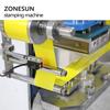 ZONESUN ZY-819S3 Automatic Flat Rotary Stamping Machine Can feed bottle caps automatically Customize the machine according to your product