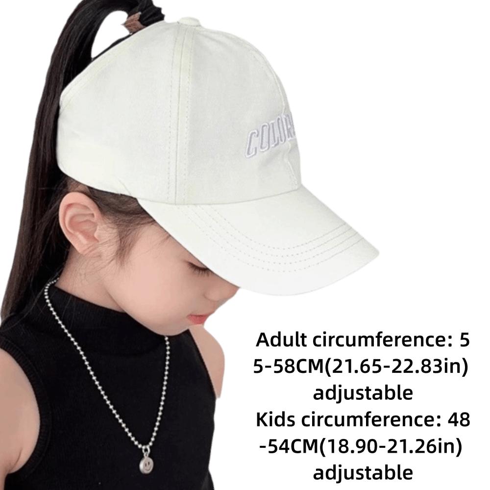 Breathable Colorado Embroidered Baseball Hat Sunscreen Parent-child Cap For Women Kids