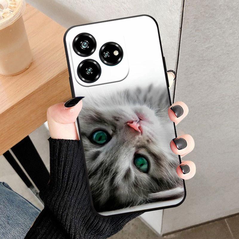 For ZTE Blade V60 Design Case V60Vita Wolf Lion Soft Silicone Shockproof TPU Phone Case For ZTE BladeV60 V 60 Vita Back Cover