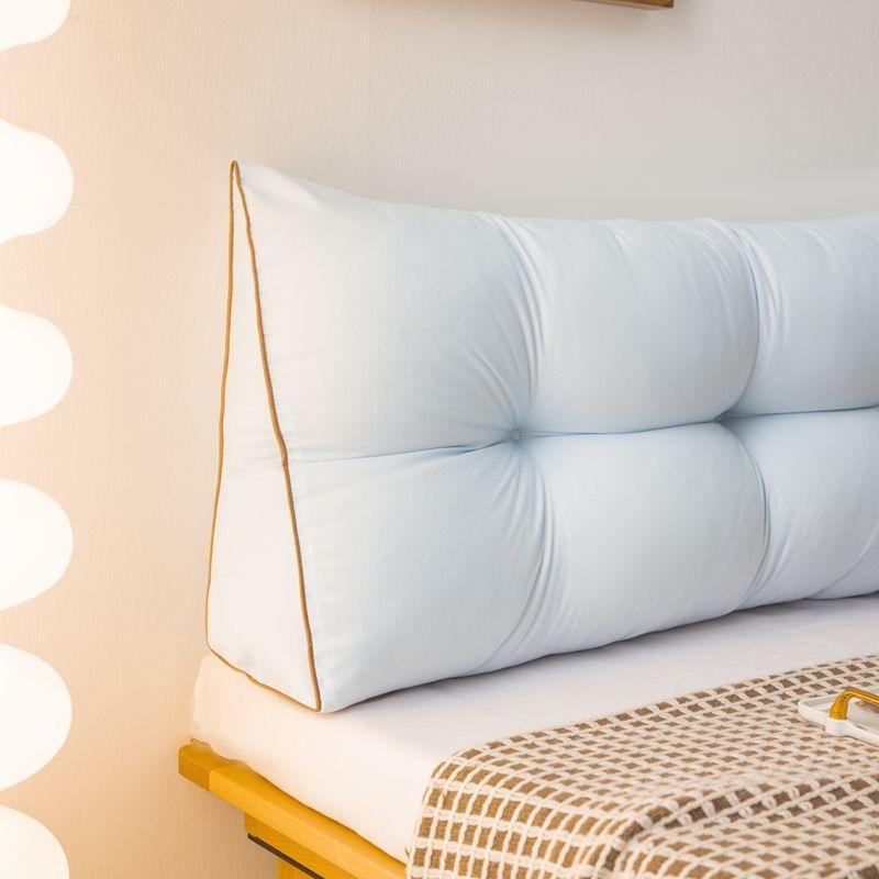 2026 Cuscino Triangolare di Lusso Matrimoniale Grande con Schienale per Camera da Letto Tatami Imbottitura