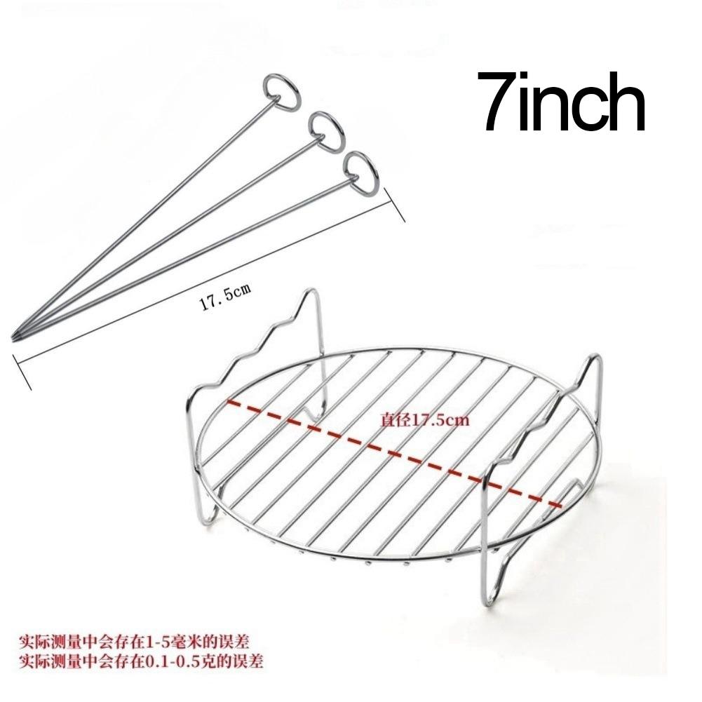 Stainless Steel Cookware Steamer Rack Cooking Baking Pot Stand AirfryerGrill Food Accessories Kitchen Steaming Racks Grid