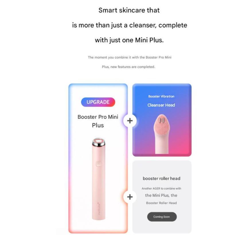 [Ive Jangwonyoung Pick] Medicube [AGE‑R] Booster Pro Mini Plus+