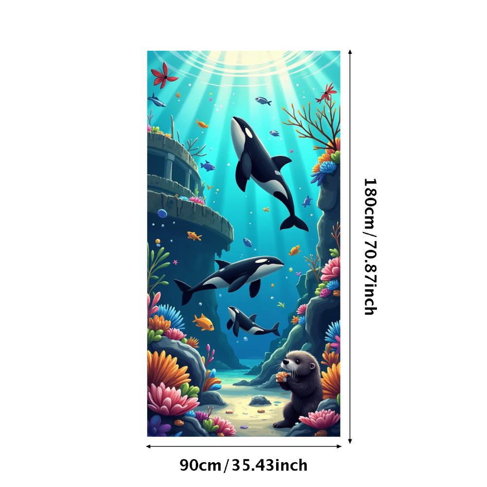 

Underwater Underwater adventure Attractive Marine Colorful Banner Realistic Sealife for Themed event