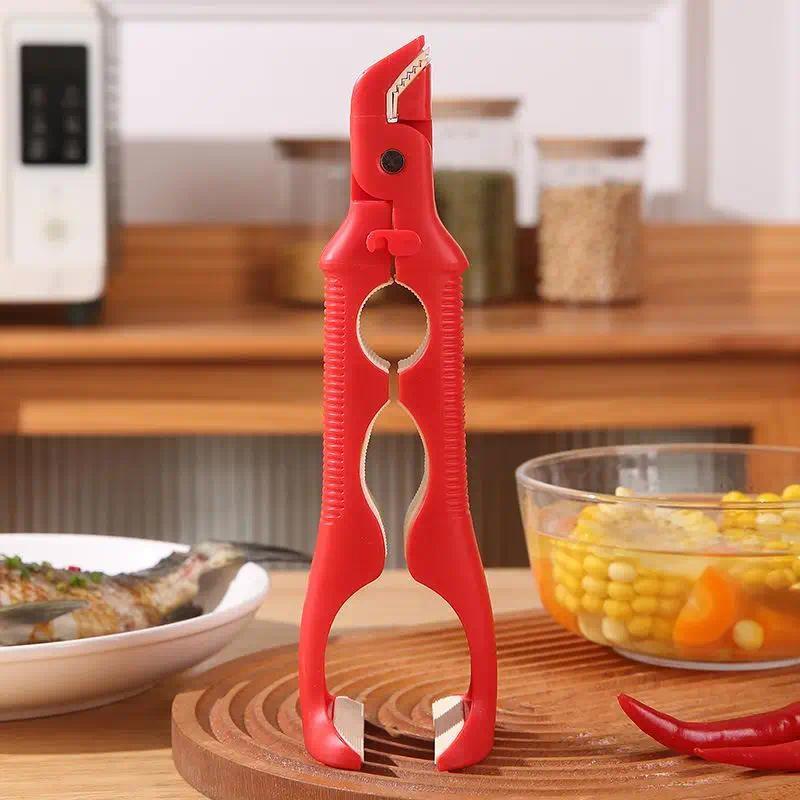 1 Stück Hitzebeständiger Clipheber Verbrühschutzclip Silikon Küche Verbrühschutz Teller Schüssel Geschirr Topfhalter Küchenzubehör Gadget