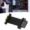 PCIE 4.0 Riser Cable 180 Full Speed Lossless Gen 4 GPU Graphics Card Extension Cable for M.2 WiFi USB Sound Card