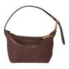 Miu Miu Zipper Closure Embossed Logo Adjustable Shoulder Strap Leather Shoulder Bag Small Women shoulder bag Stone-Pine 5NE841_AEFX_F0NBL