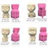 Minimalist Designs Mold Succulent Planter Silicone Molds Girl Head Shapes Flower Pot Epoxy Mould for DIY Enthusiasts