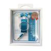 Tanoshii Kaisha Good Sound Aluminum Cord Reel Earphones TA-AR3 TBL Turquoise Blue