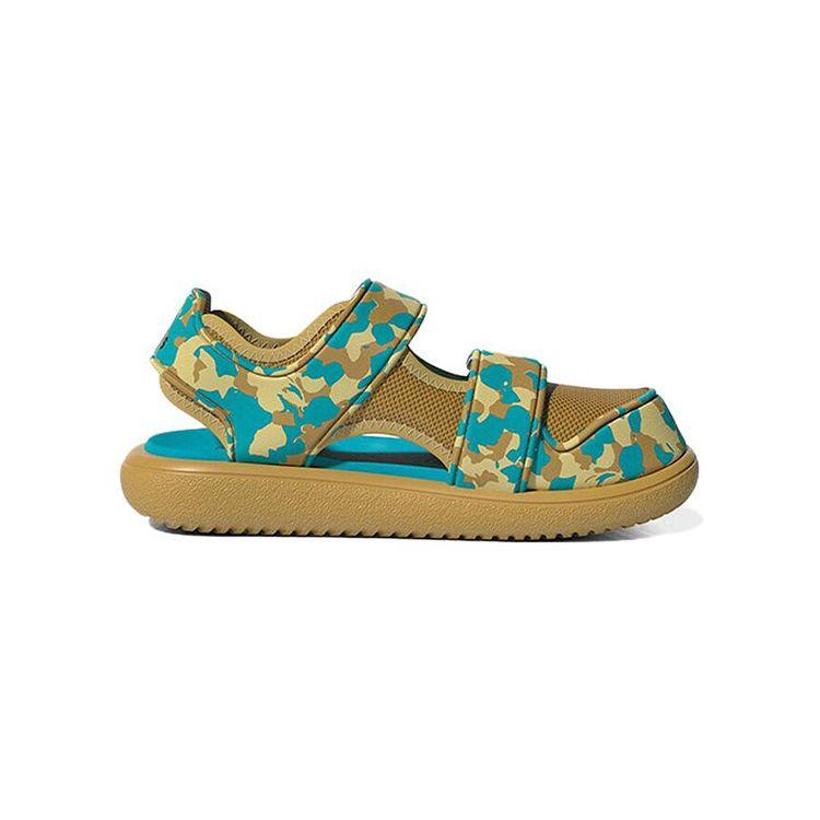 Adidas Water Sandal Comfortable Versatile Closed Toe Breathable Low Top Walker Baby Shoes Olive-Green GZ1310