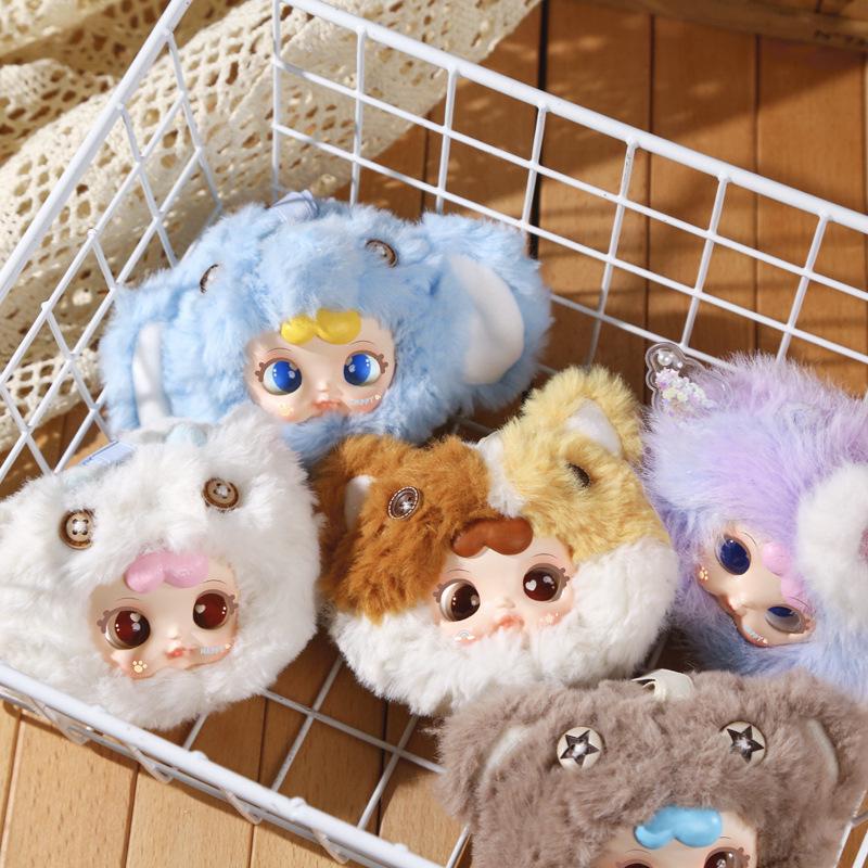 DUDU Cute Pet Zoo Pendant Plush Blind Box Toy for Children & Students by Xiaohongshu.