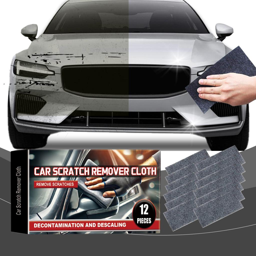 12PCS Nano Flash Cloth Car Scratch Remover Nano Cloth Nano Wiping Cloth For Car Scratch