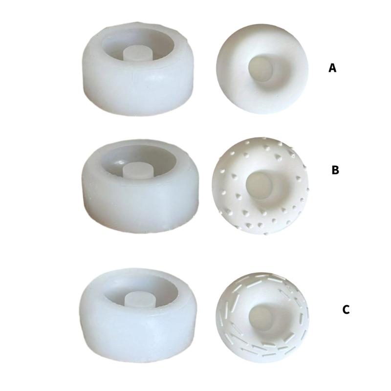 Flexible Starke Silikon Runde Kerzenhalterform Für DIY Handgemachte Bastelarbeiten Und Harzgießprojekte