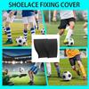 Silicone Soccer Lace Bands High Grip Design Shoelaces Covers Cleat Lace Cover  Women Men