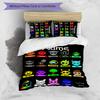 3pcs Custom Name Sprunki Themed Bedding Set Duvet Cover Closure Includes 1 Duvet Cover & 2 Pillowcases for All Seasons Bedroom Decor