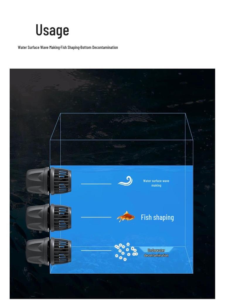 Jebo Bluetooth MP Reef Tank Wave Maker Pump