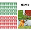 100pcs Plastic Lawn Mower Brush Cutter Blades Replacement Garden Trimmer Replacement Parts Garden Power Tools Accessories