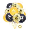30th, 50th, 60th Birthday Confetti Balloons Combo for Adult Parties