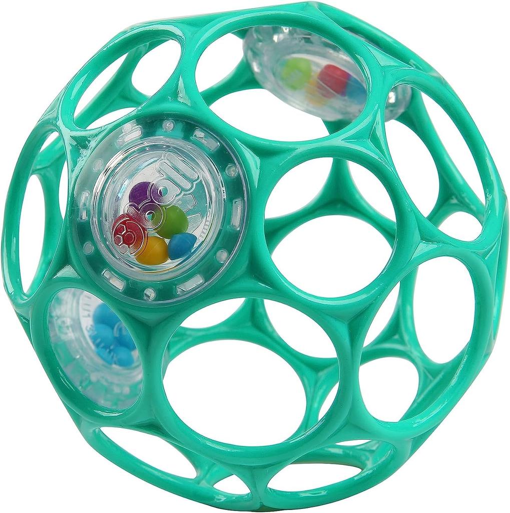 Bright Starts O-Link [Red] O-Ball Rattle (Light Blue) Set