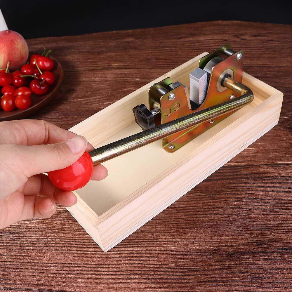 Wooden Base Cracker Tool Nut Tongs Easy to Use Nut Sheller Chestnut Opener Nutcracker Walnut Pliers