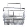 Rectangular Stainless Steel Chopsticks Cage Metal Cutlery Holder Tableware Tube  Spoon