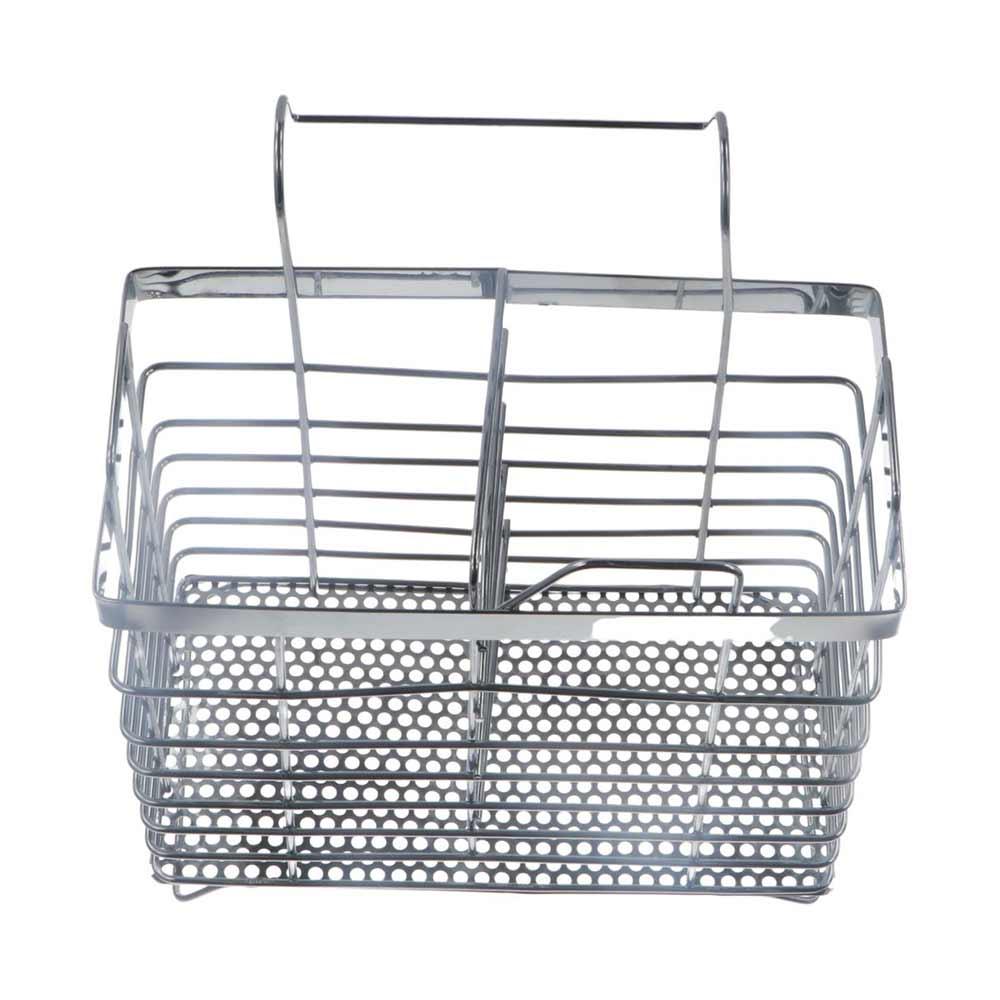 Rectangular Stainless Steel Chopsticks Cage Metal Cutlery Holder Tableware Tube  Spoon