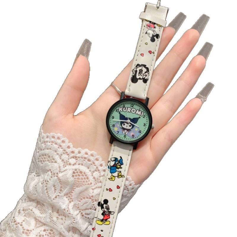 High-Value Animation Cartoon Children Cute Boy Girl Belt Quartz Watch Generation
