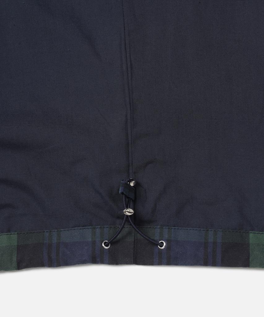 247Series Miller Lane British Cotton Hooded Jacket Blue