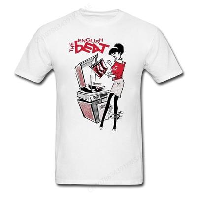 Rude Girl The Beat With Record Player Ska Specials 2 Tone Retro Tshirt 317 Tee Shirt Gift Funny Cotton
