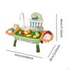 Play Sink Toy Automatic Water Cycle System with Faucet Children Electric Dishwasher Playing for