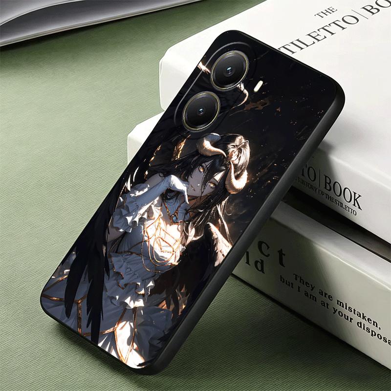 Albedo O-Overlords Anime Soft Phone Case for Xiaomi Poco X5 X6 X7 X8 Pro Max X3 F7 F8 Ultra M8 M7 M6 M5 Redmi 15 15C 14C 13C 12C