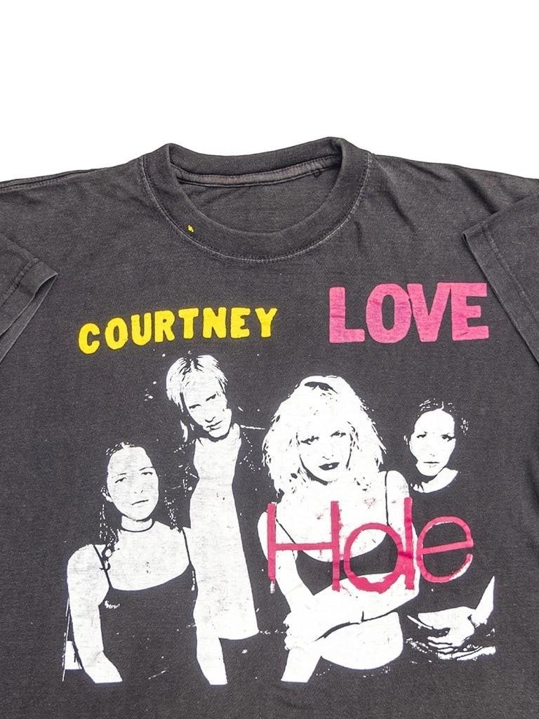 Vintage Style Hole 1995 Live Through This T-shirt - 90s Alt Rock Band Tee S