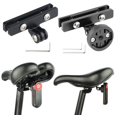 Bike Taillight Seatpost Bracket Anti-Slip MTB Bike Light Holder Aluminum Alloy Bicycle Saddle Lamp Mount for Garmin Varia Radar