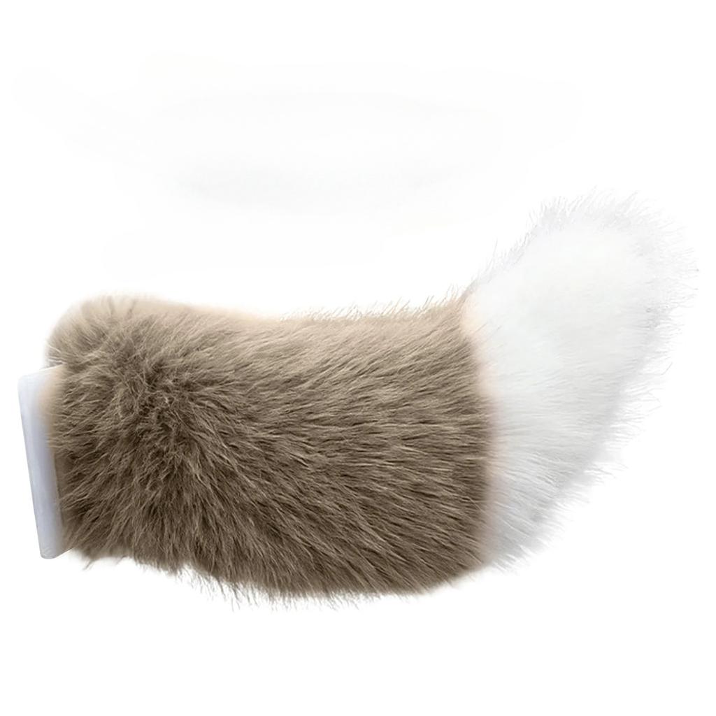 Coda di Volpe Elettrica Oscillante Attivata dal Suono Accessorio per Costume Cosplay per Convention Anime Role Playing