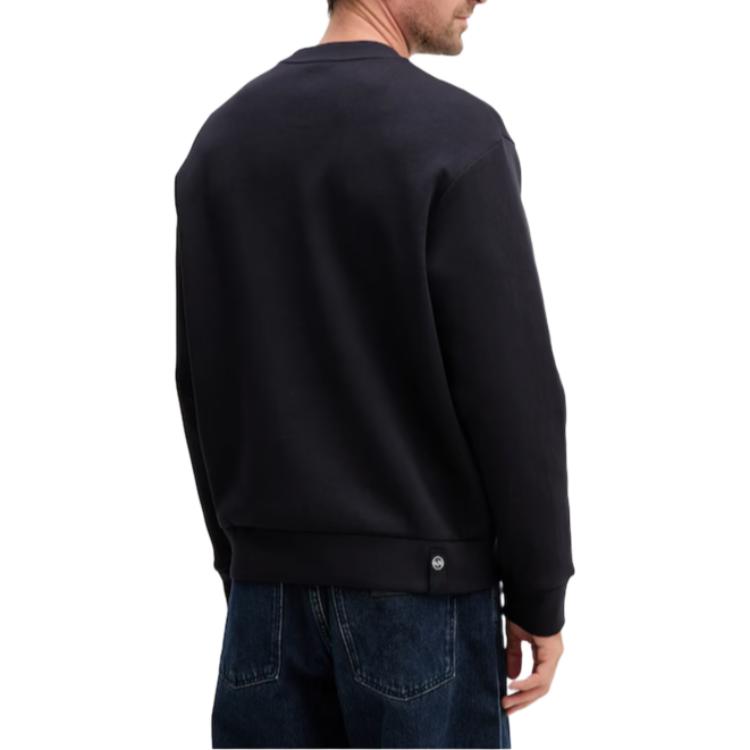Armani Exchange Round Neck Pullover Letter Loose Long Sleeve Sweatshirt Men sweatshirt XM000982-AF10818-UB101
