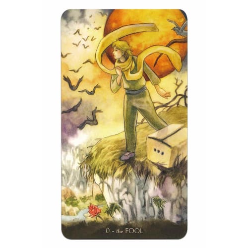 Nichiyu Tarot Cards, 78-Card, Waite Edition, Authentic [The Little Prince Tarot (Major Arcana Only)] "Cute Tarot Cards with Watercolor Illustrations