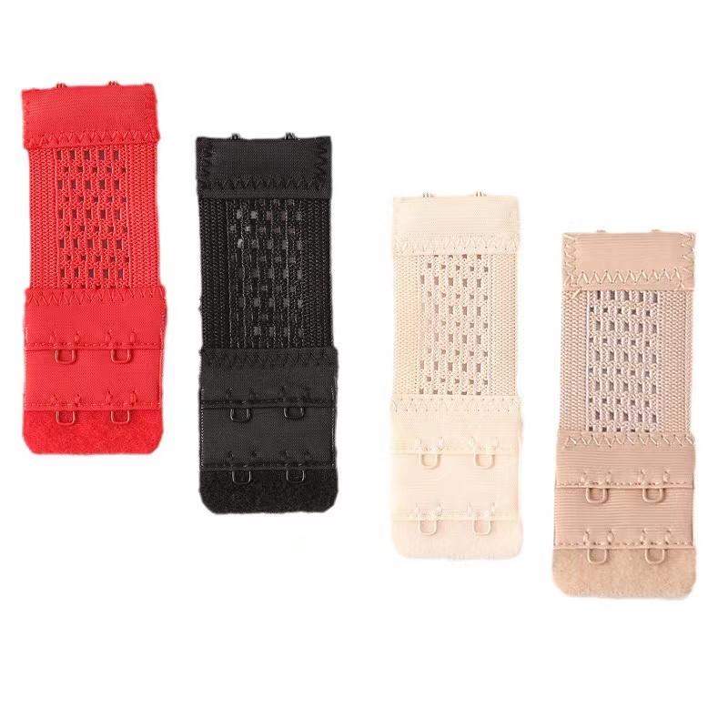 2Rows 2Hooks Bra Extender for Women's Elastic Bra Extension Strap Hook Clasp Expander Adjustable Belt Buckle Underwear
