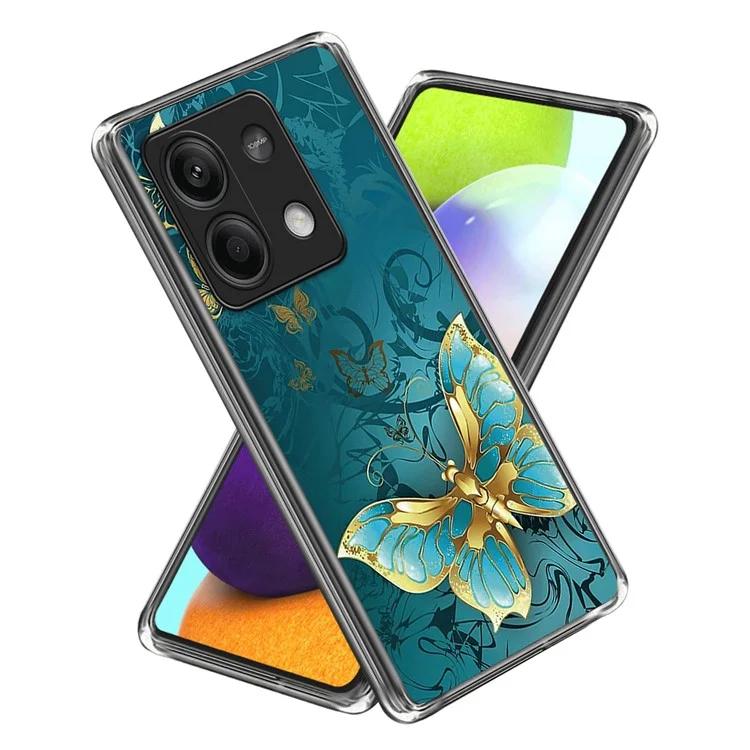 

For Xiaomi Redmi Note 13 5G Phone Case Soft TPU Back Shell with Pattern Printing