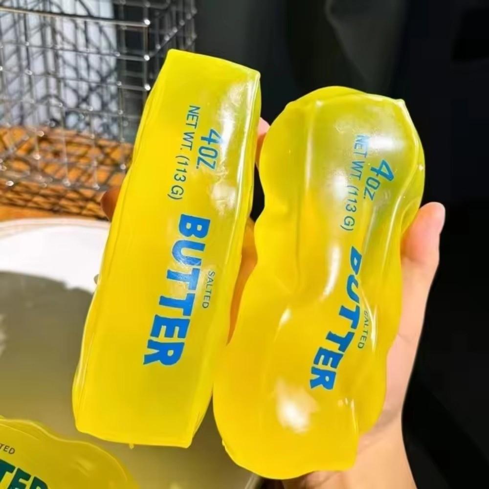 No Rebound Butter Stick Squeezable Toy Soft Feel Butter Stick Fidget Toy Sensory Toy