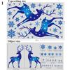 Christmas Window Glass Stickers Elk Snowflakes Wall Stickers Christmas Decoration Home Childrens Room Christmas Decals New Year
