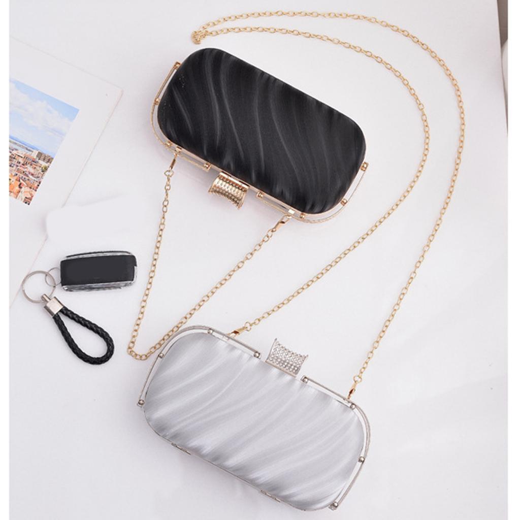 Evening Bag for Women Girl Chain Bag Lady Purse Elegant Party Banquet Wedding Clutch Handbag Female Shoulder Bag