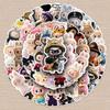 50 Cartoon Doll Stickers Creative Waterproof Decorative Thermos Cup Pocket Book Stickers