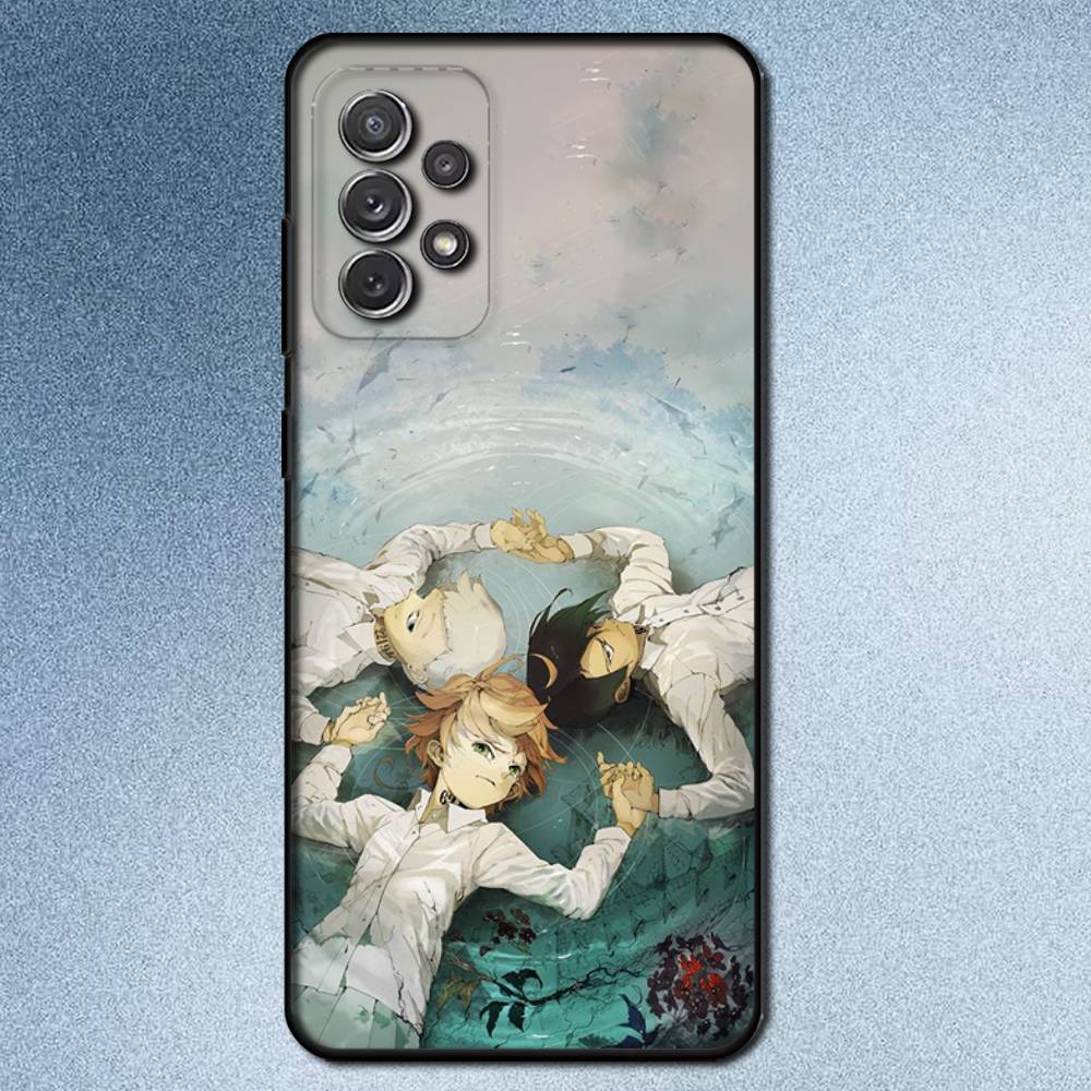 The P-Promised N-Neverland Phone Case For Samsung S25,S24,S21,S22,S23,S30,Ultra,S20,Plus,Fe,Lite,Note,10,9,5G Black Cover