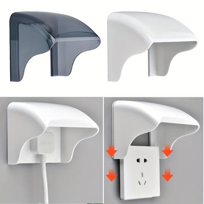 1 יחידות 86 סוג שקע חיצוני קופסא עמיד למים כיסוי תקע חשמלי כיסוי עמיד לגשם לטעינת ערימת שקע מתג כיסוי הגנה