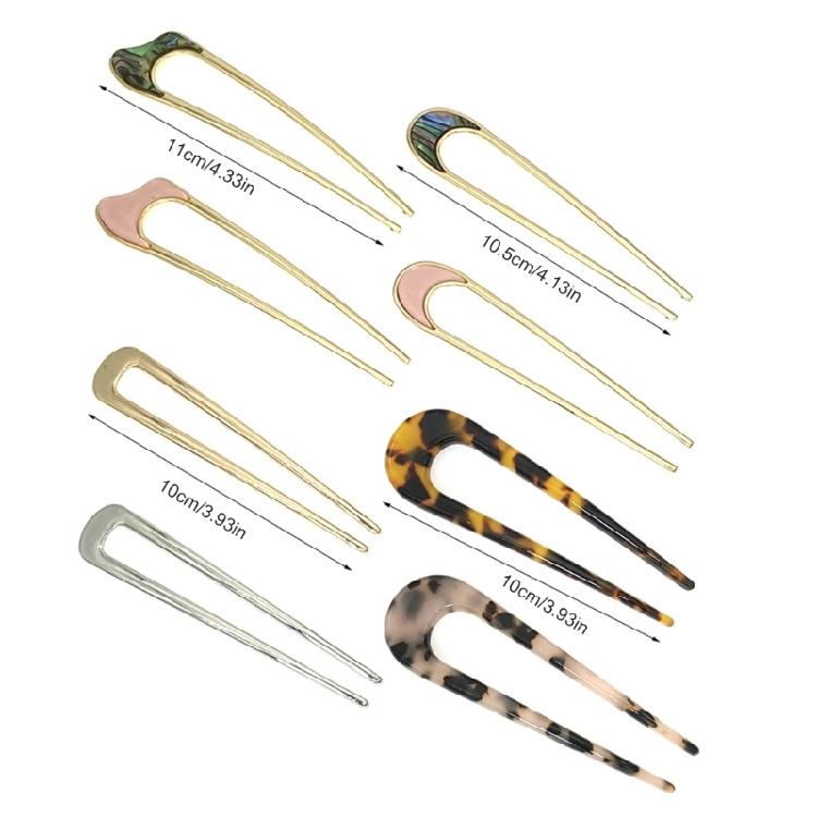 Unique Shape French Hair Pins Hairpieces Large Hair Clip Hair Ornament For Women Offering Vintage And Modern Looks